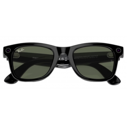 Умные очки Ray-Ban Meta* WayFarer (RW4006) Shiny Black/G15 Green 50мм(М), gen 1